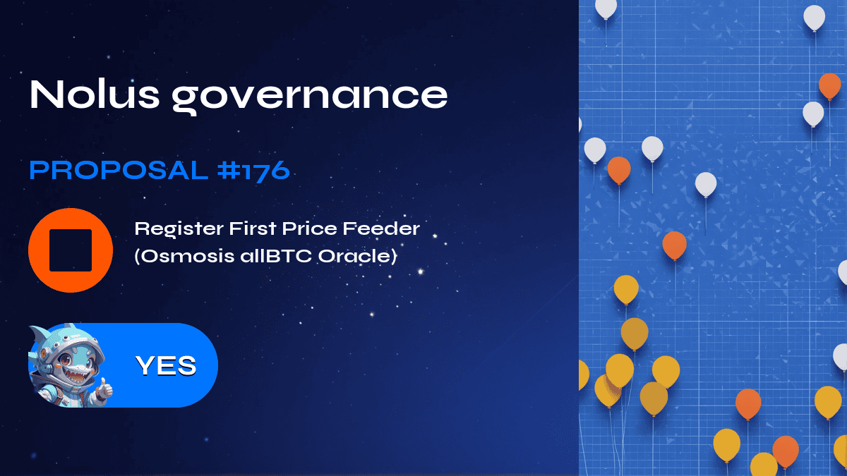 Governance di Nolus. Proposta №176