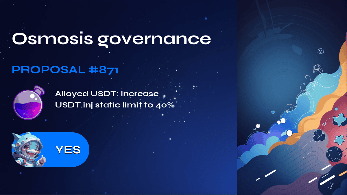 Osmose-Governance. Vorschlag №871