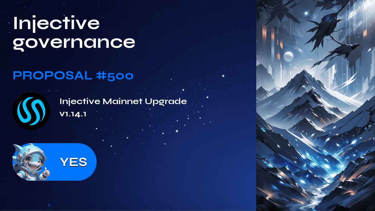 Injective governance. Proposal №500