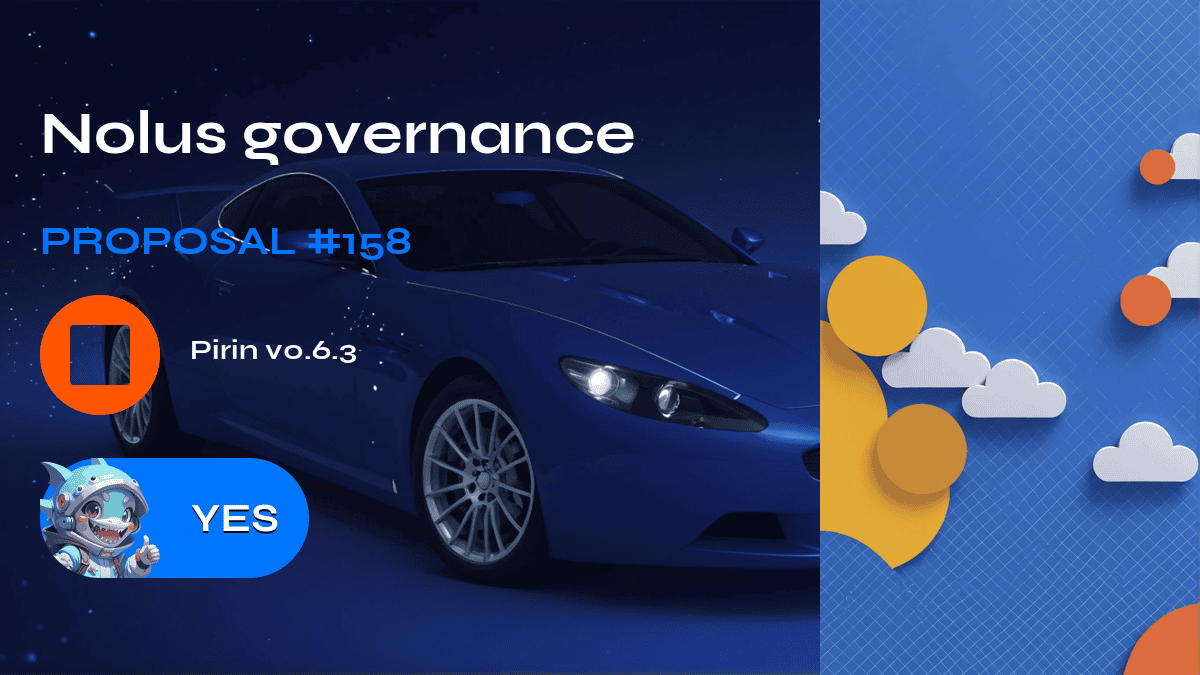 Nolus governance. Proposal №158