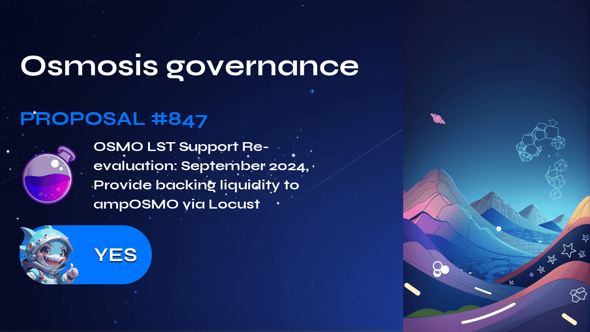 Osmosis yönetişimi. Teklif №847