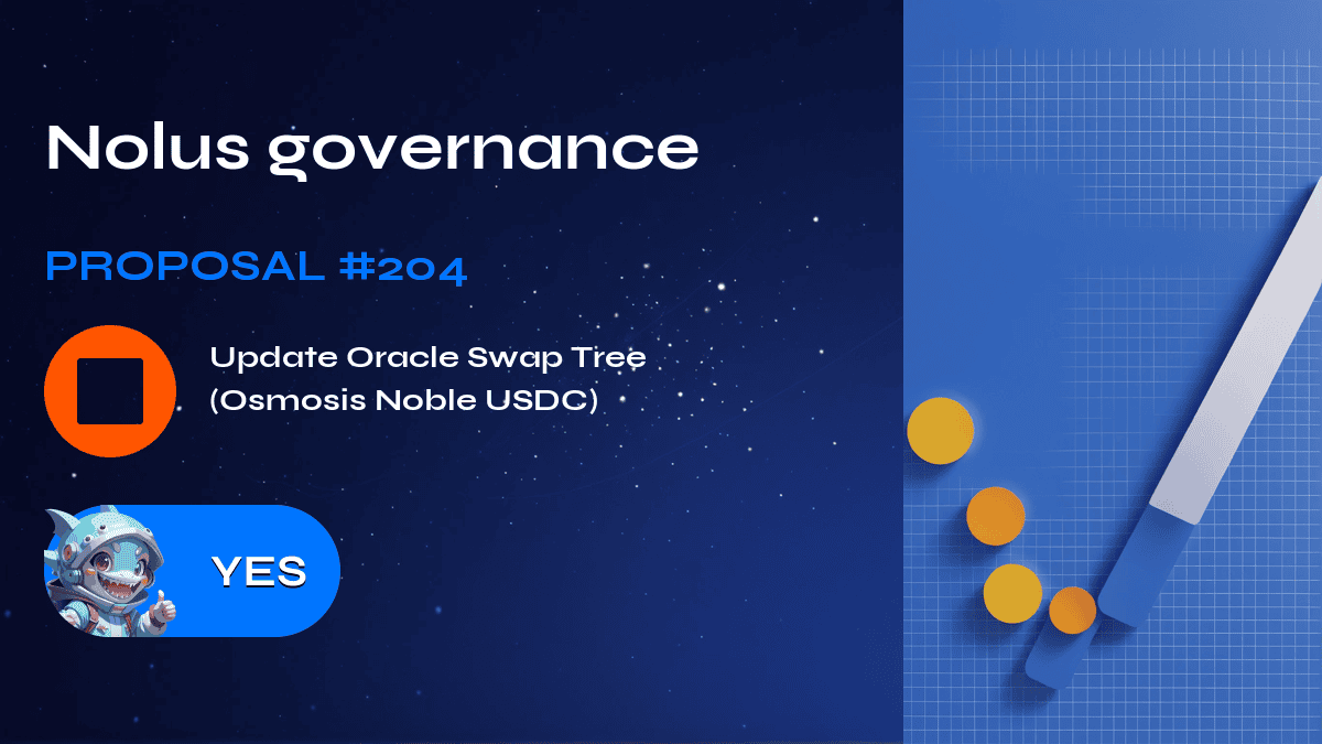 Nolus governance.建议 204