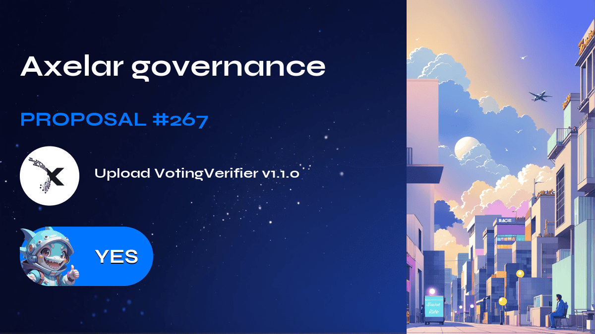 Governance Axelar. Proposta №267