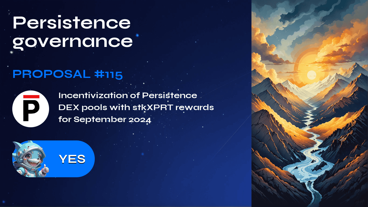 Persistence governance. Proposal №115