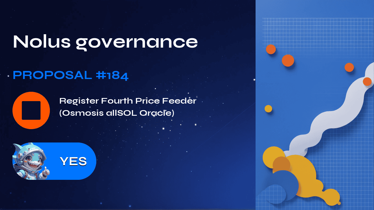 Nolus governance.建议 184