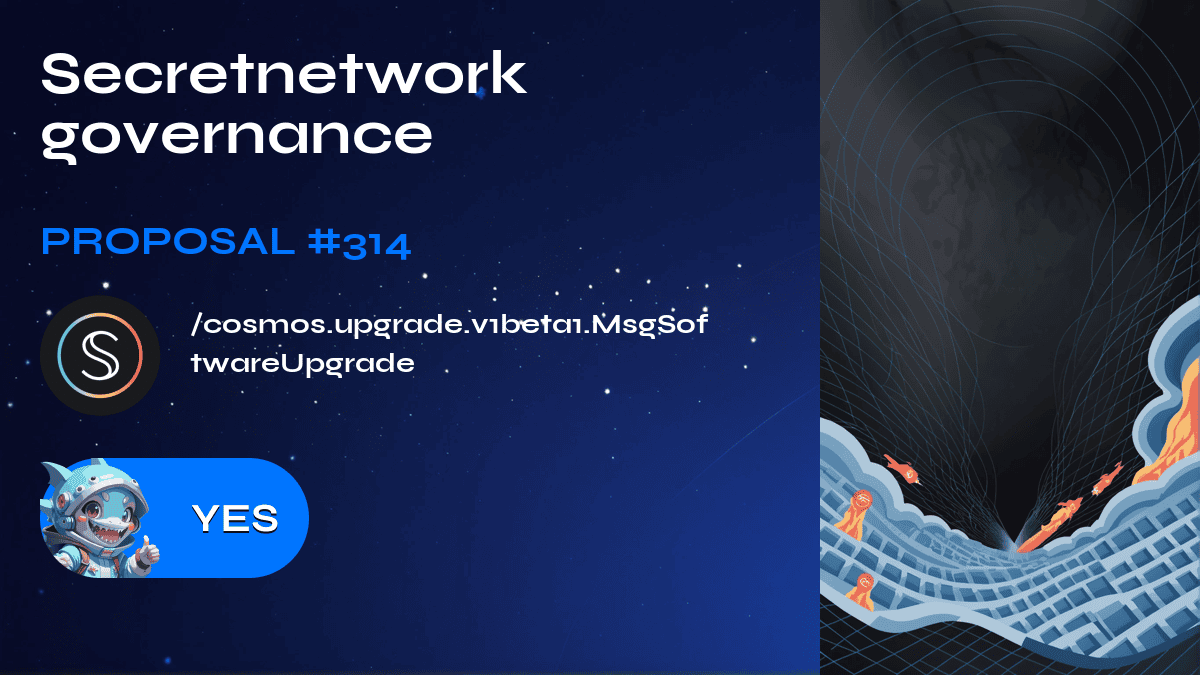 Secretnetwork governance.建议№314