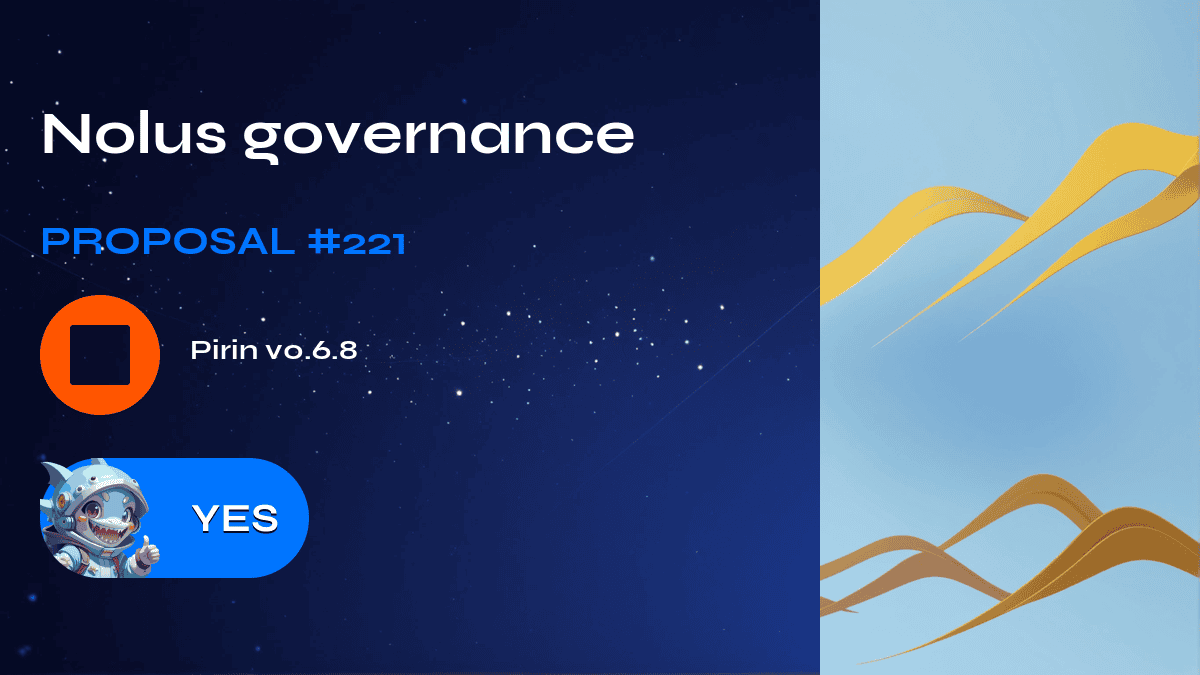 Gouvernance Nolus. Proposition №221