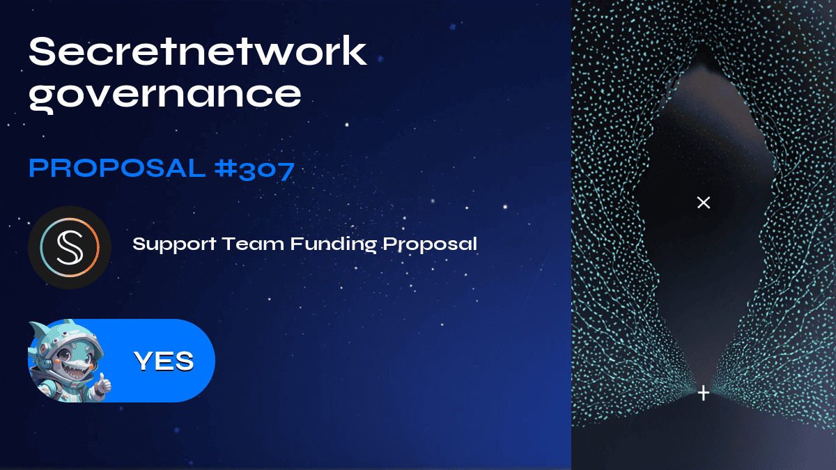 Secretnetwork governance. Proposal №307