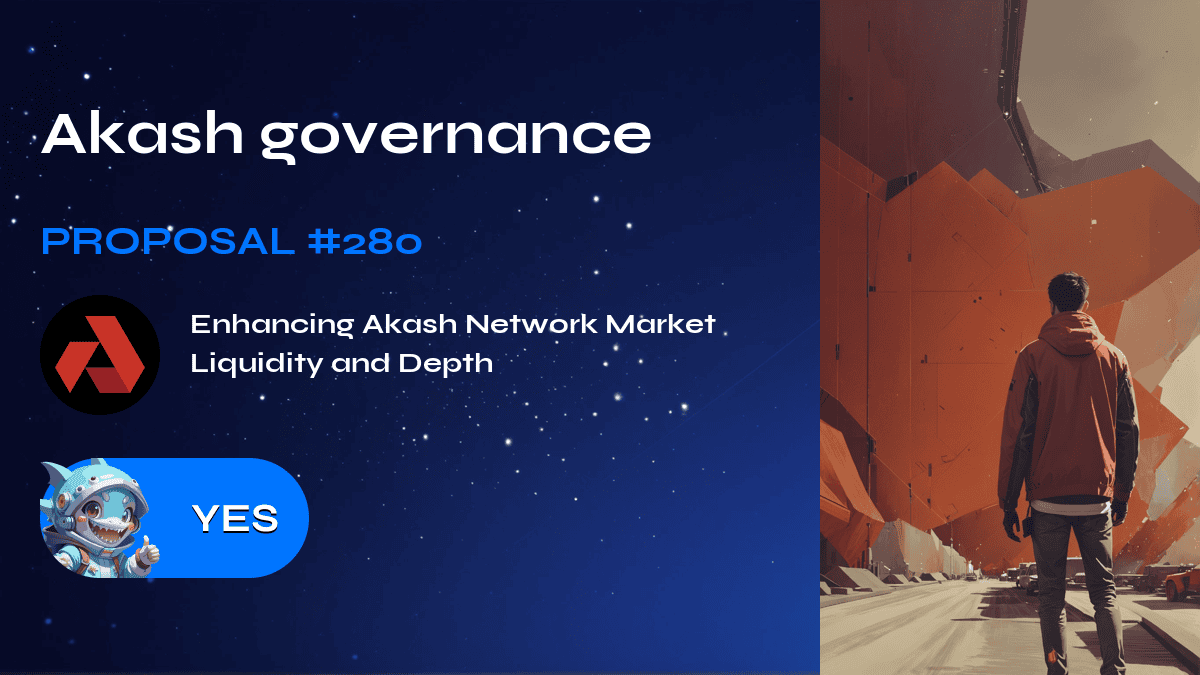 Akash governance. Proposal №280