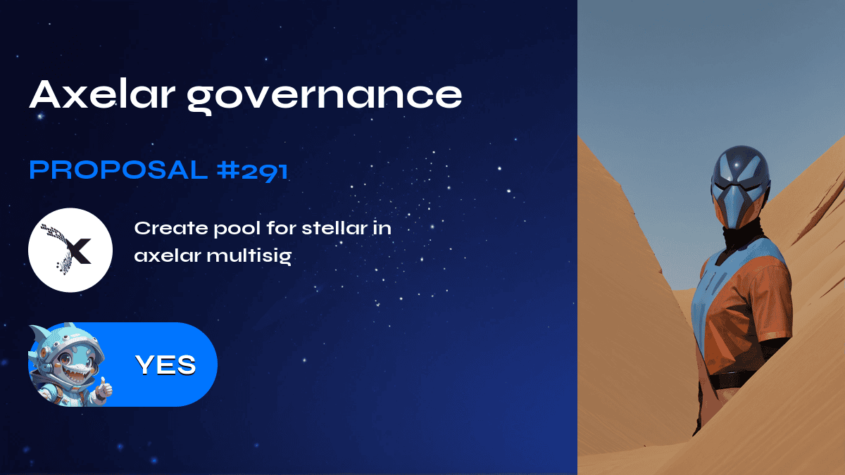 Axelar governance. Proposal №291