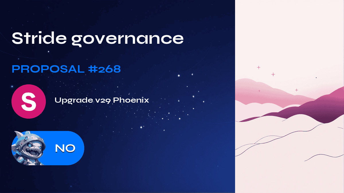 Gouvernance des foulées. Proposition №268