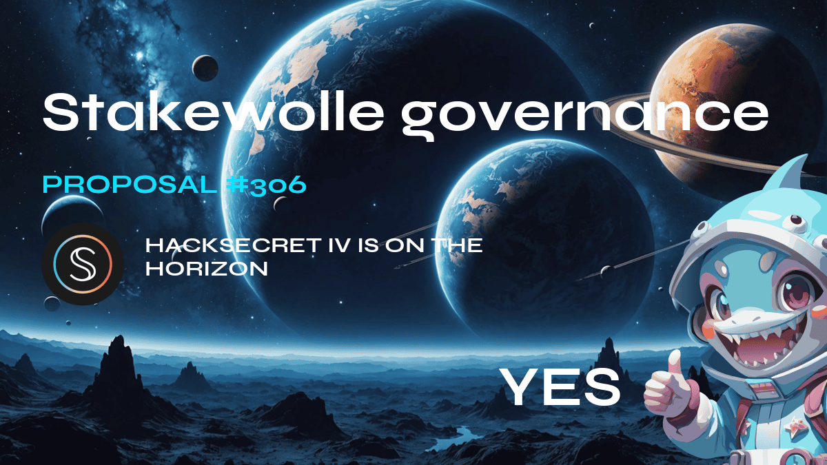 Secretnetwork governance.建议№306