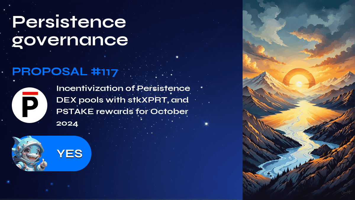 Persistence governance. Proposal №117