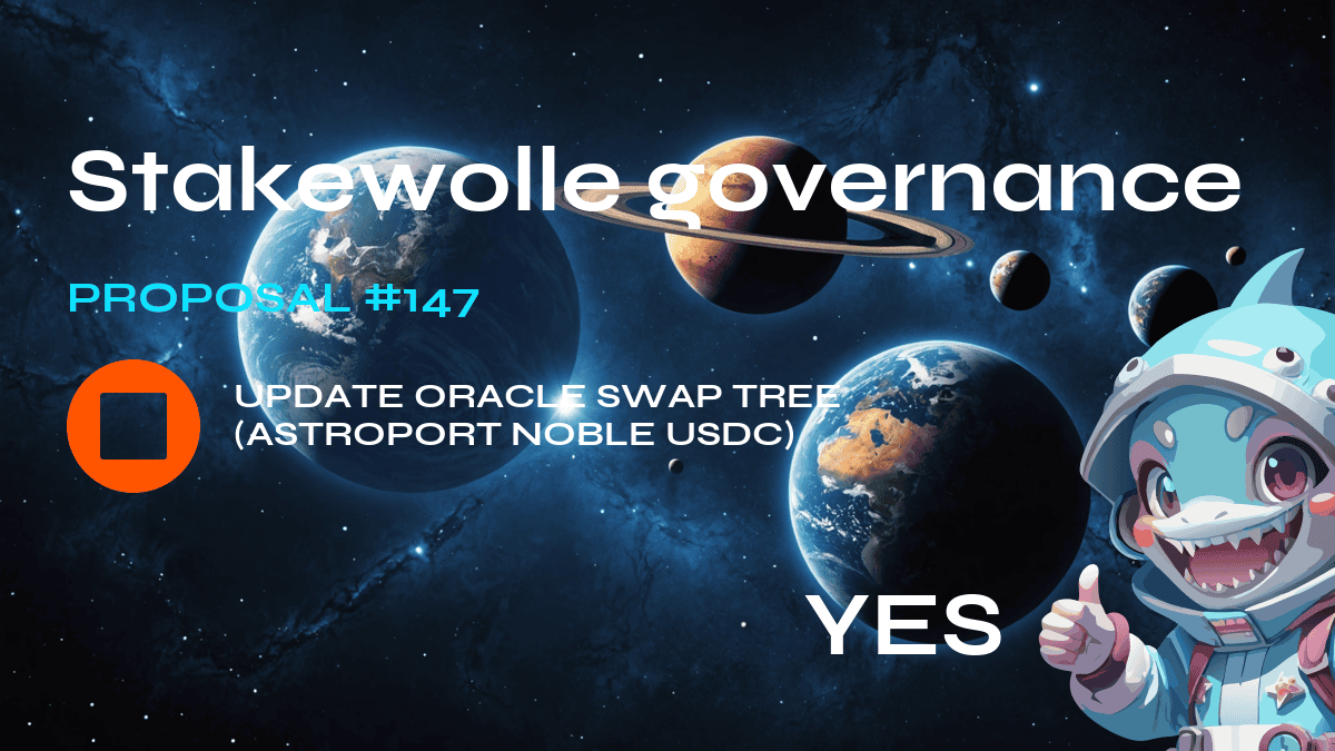 Nolus governance. Proposal №147