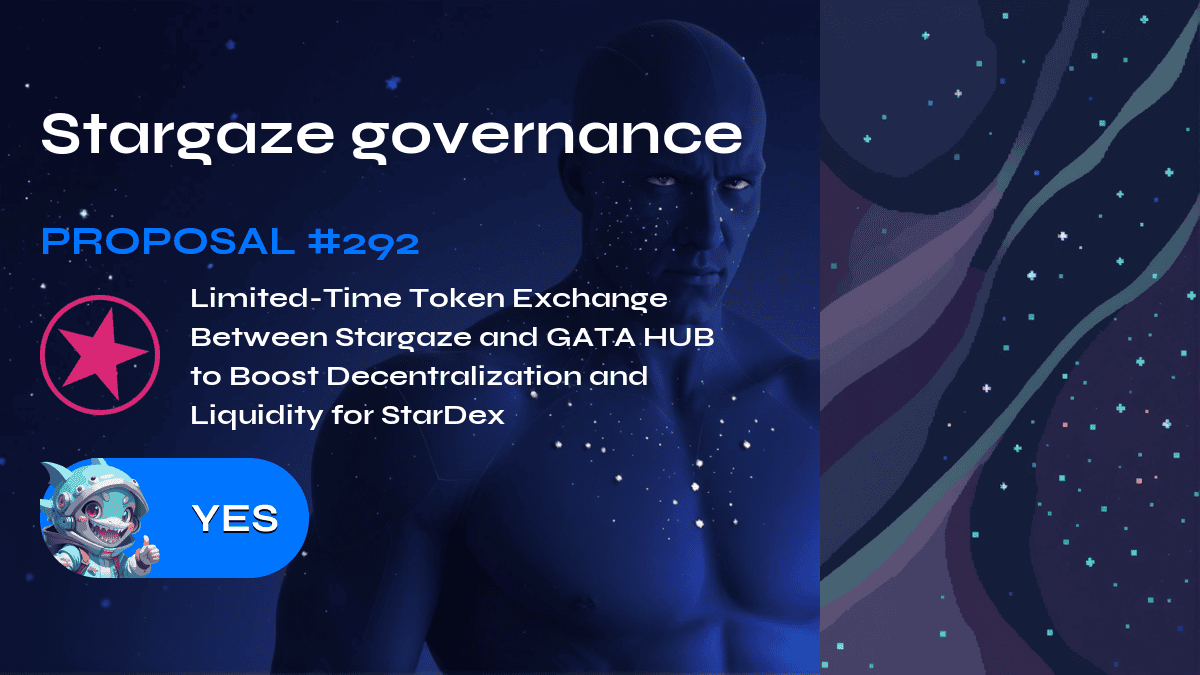 Stargaze governance. Proposal №292