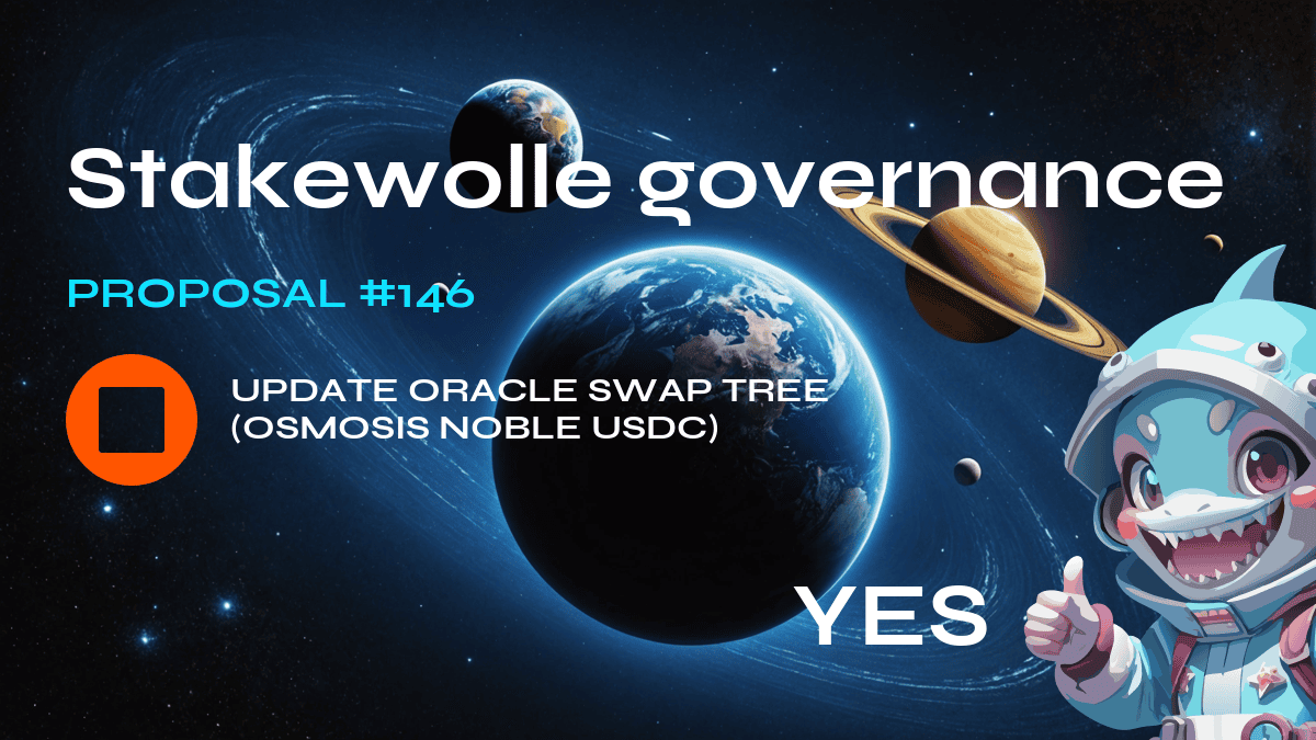 Nolus governance.建议 146