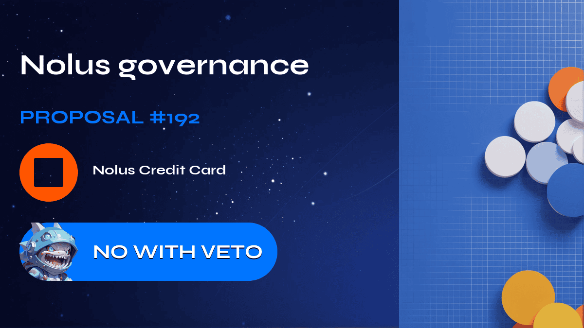 Nolus governance.建议 192