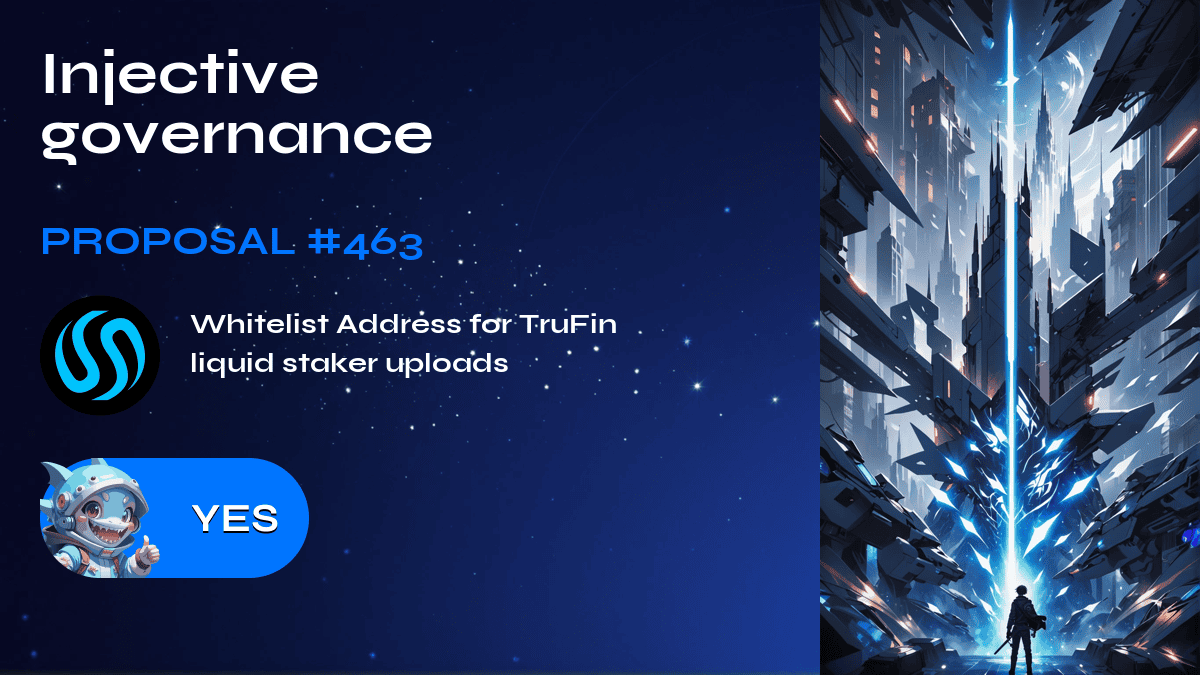 Injective governance. Proposal №463