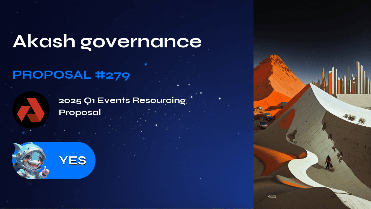 Akash governance.建议 279