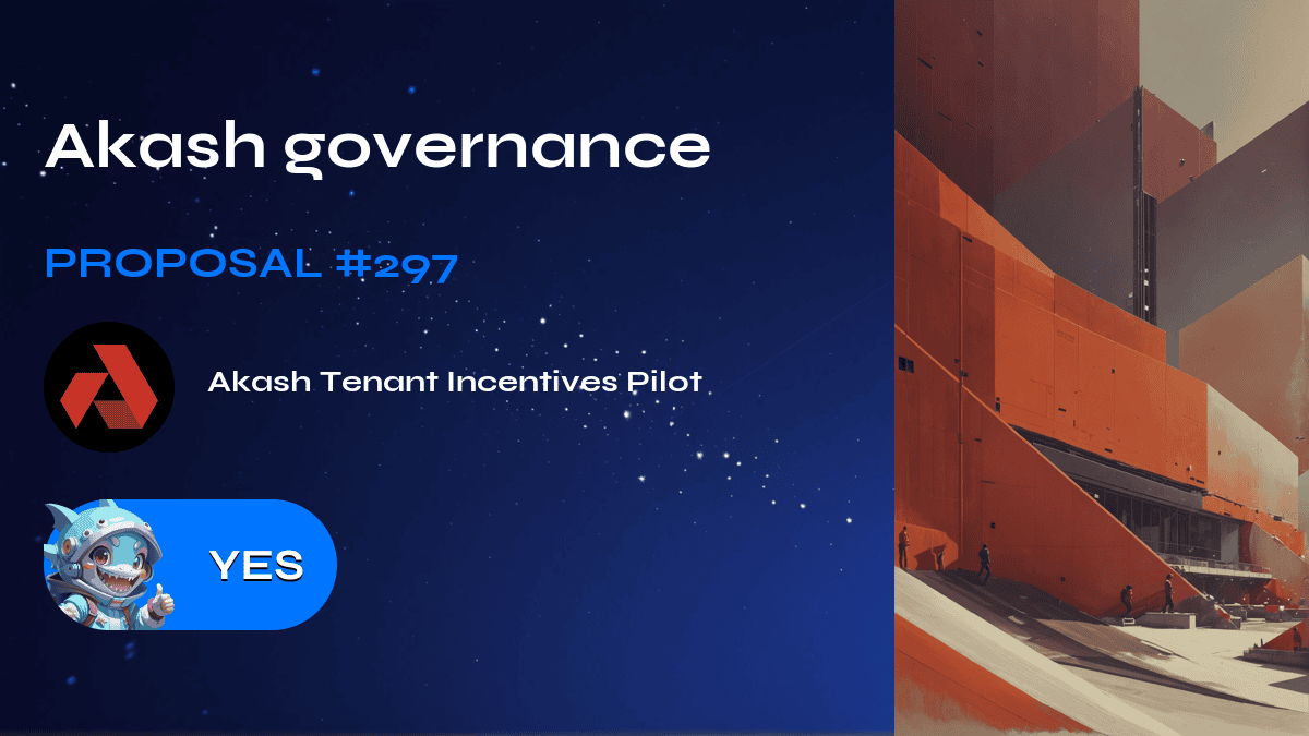 Akash governance. Proposal №297