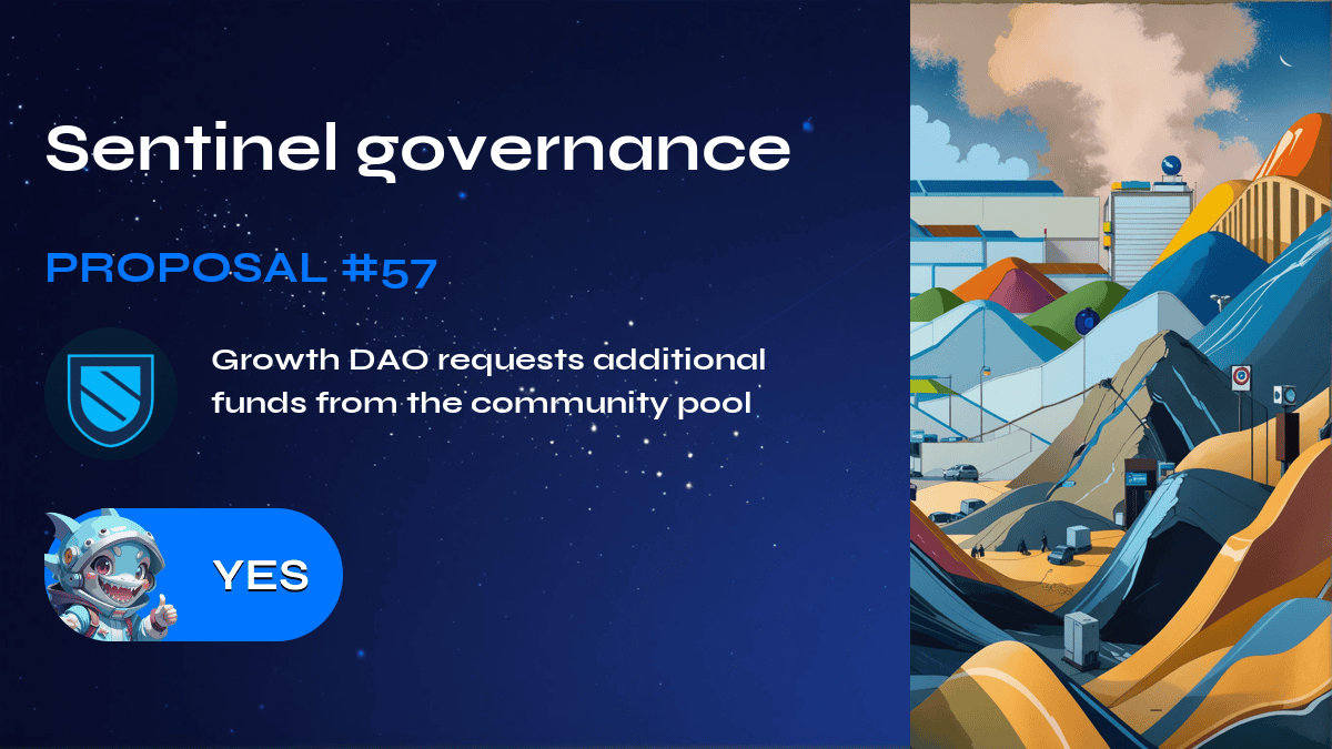 Sentinel governance. Proposal №57