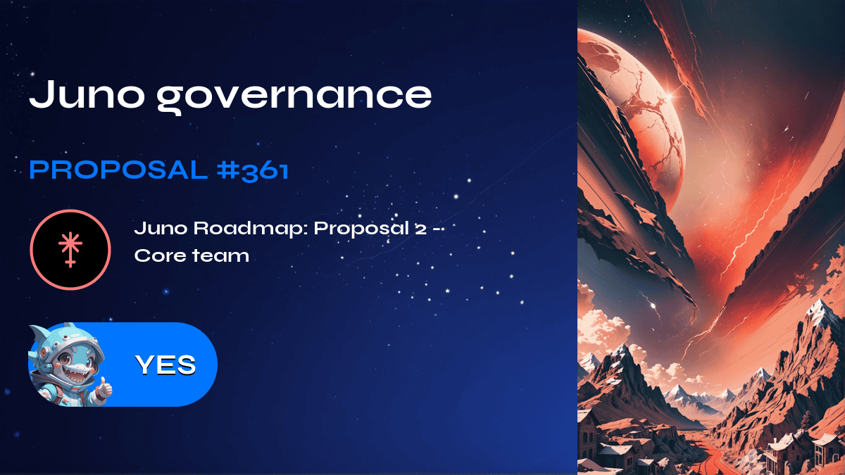 Juno governance. Proposal №361