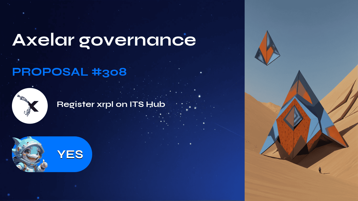 Axelar governance. Proposal №308