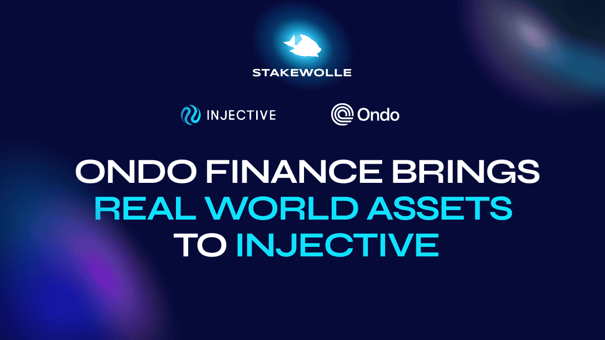 Ondo Finance ora disponibile su Injective