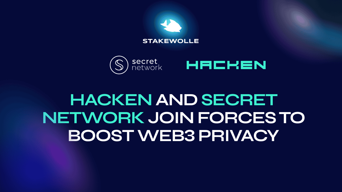 Hacken y Secret Network se unen para impulsar la privacidad en Web3
