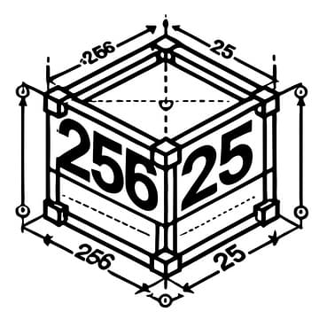 256x25