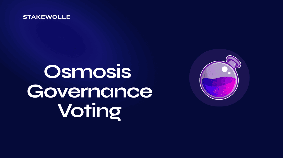 Osmosis Governance Voting