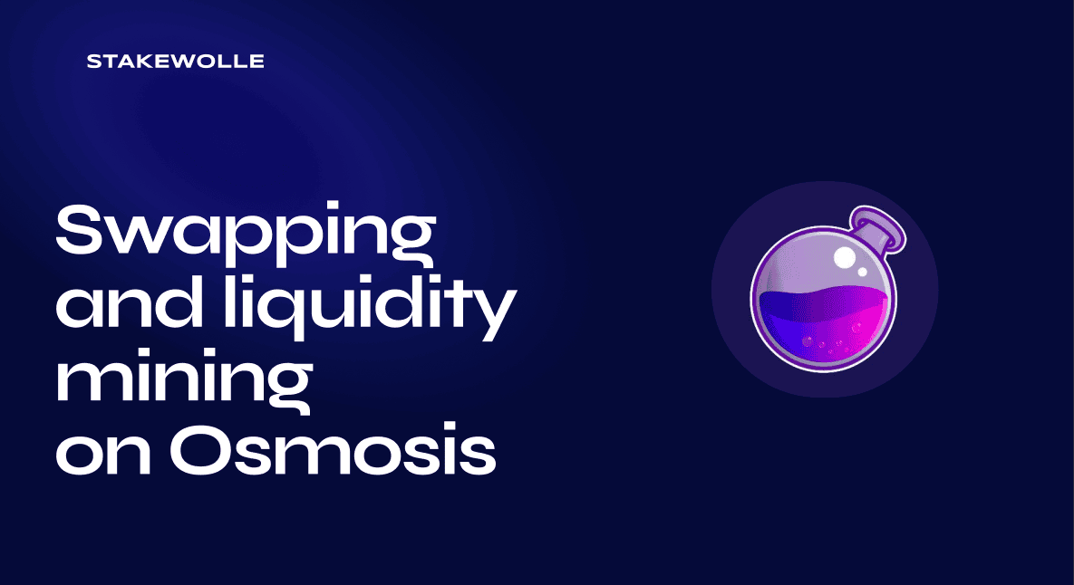 Swapping and liquidity mining on Osmosis