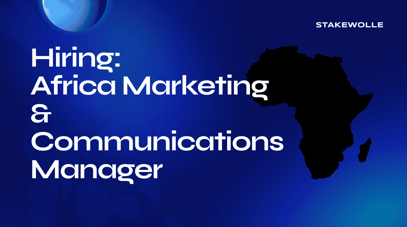 Hiring: Africa Marketing & Communications Manager