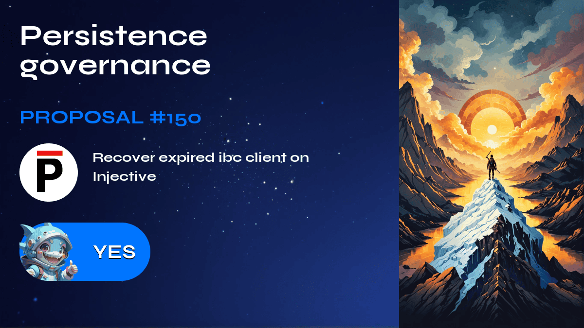 Persistence governance. Proposal №150