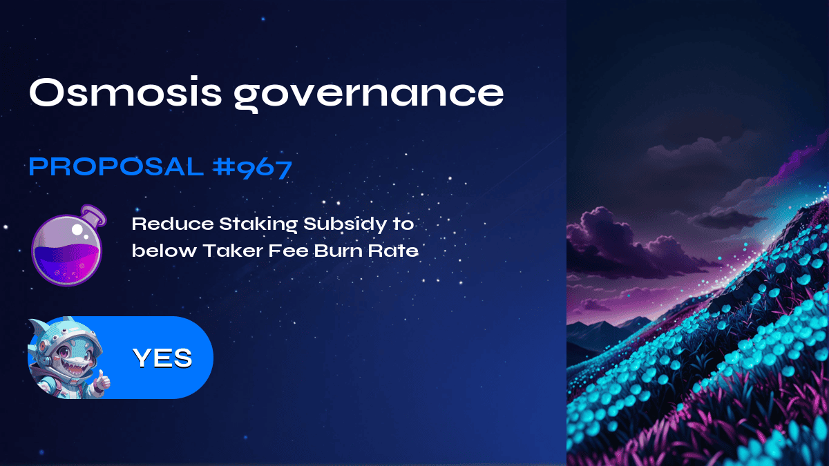 Gouvernance par osmose. Proposition №967