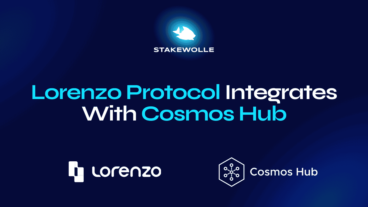 Lorenzo Protocol Integrates With Cosmos Hub To Launch Appchain Secured By ATOM