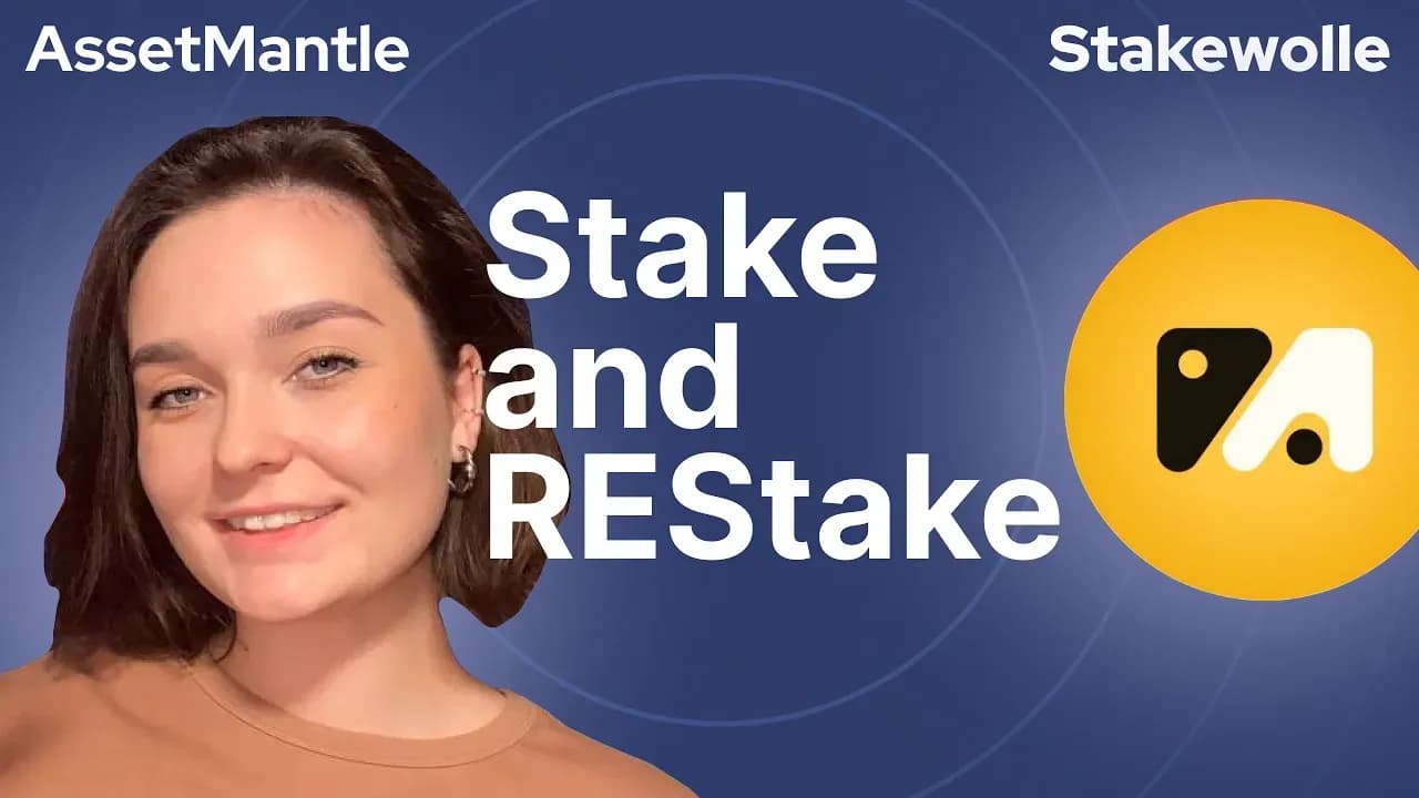 How to stake AssetMantle?